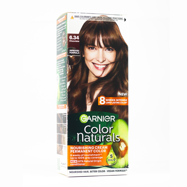 GARNIER HAIR COLOR 6/34 بنى شيكولاتة
