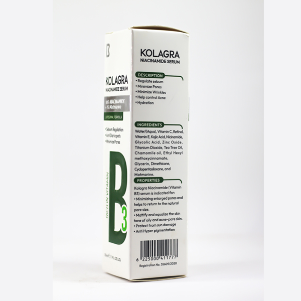 KOLAGRA NIACINAMIDE SERUM 30 ML
