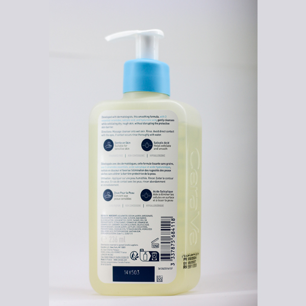 CERA VE SA SMOOTHING CLEANSER 236ML