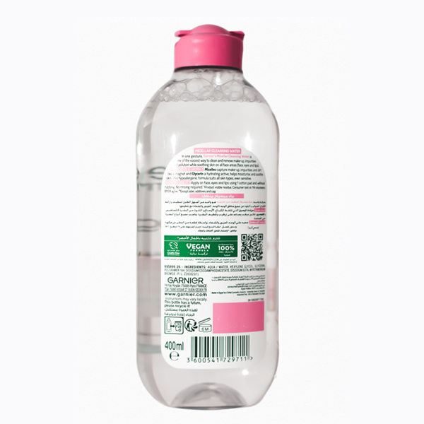 GARNIER MICELLAR CLEANSING WATER 400ML