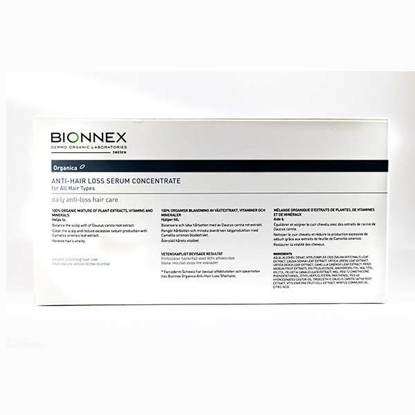 BIONNEX ORG ANTI_HAIR LOSS SERUM CONC. 12X10 ML
